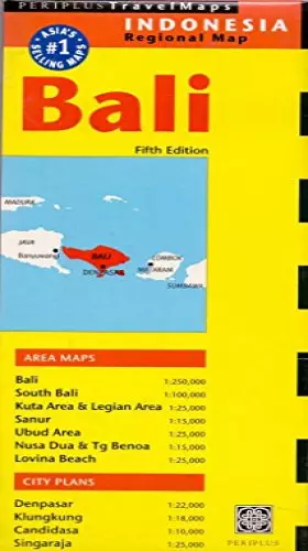 Couverture du produit · Periplus TravelMaps Bali