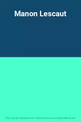 Couverture du produit · Manon Lescaut