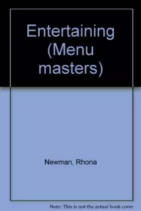 Couverture du produit · Entertaining (Menu masters)
