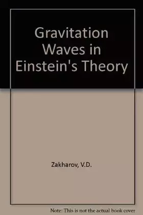 Couverture du produit · Gravitational waves in Einstein's theory