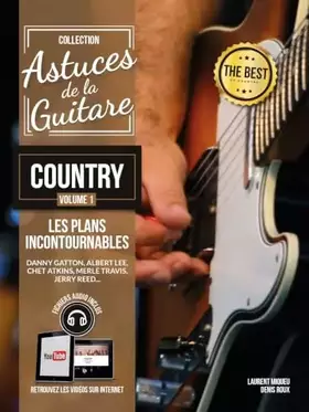 Couverture du produit · Méthode Astuces guitare country vol.1