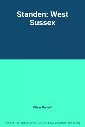 Couverture du produit · Standen: West Sussex