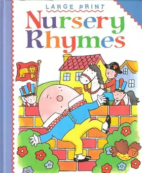 Couverture du produit · Large Print Nursery Rhymes