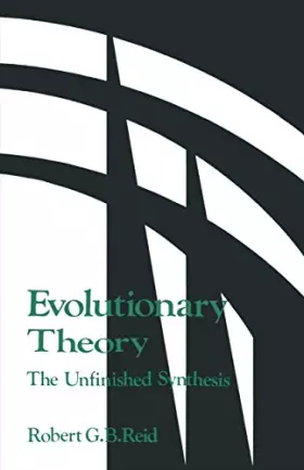 Couverture du produit · Evolutionary Theory:: The Unfinished Synthesis