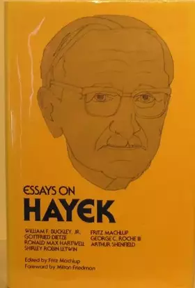 Couverture du produit · Essays on Hayek