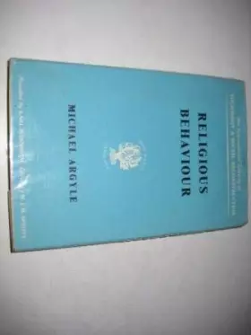 Couverture du produit · Religious Behaviour