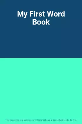 Couverture du produit · My First Word Book