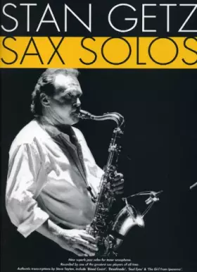 Couverture du produit · Stan Getz Sax Solos
