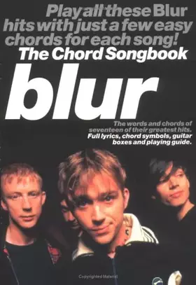 Couverture du produit · Blur - The Chord Songbook