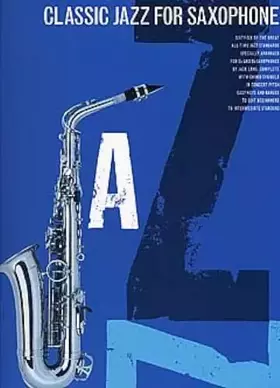 Couverture du produit · Classic Jazz for Saxophone