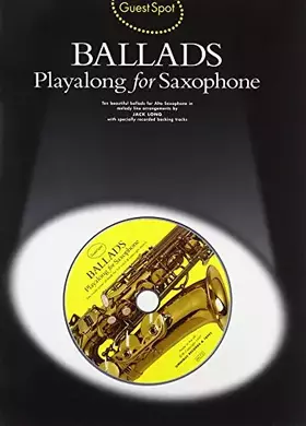 Couverture du produit · Guest Spot Alto Sax Ballads + Cd