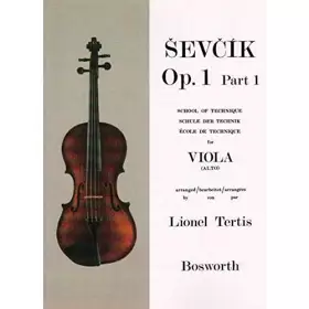 Couverture du produit · Sevcik for Viola - Opus 1, Part 1