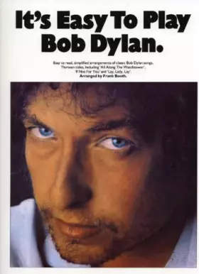 Couverture du produit · It's Easy to Play Bob Dylan