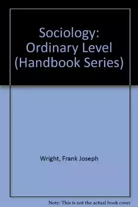Couverture du produit · Sociology "O" Level (The M & E Handbook Series)