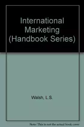 Couverture du produit · International Marketing (Handbook)