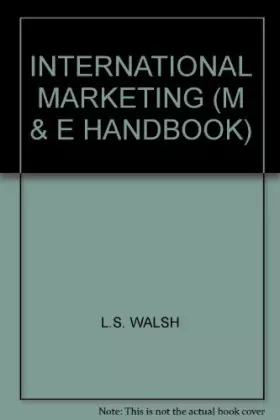 Couverture du produit · International Marketing