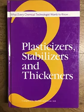 Couverture du produit · Plasticizers, Stabilizers and Thickeners