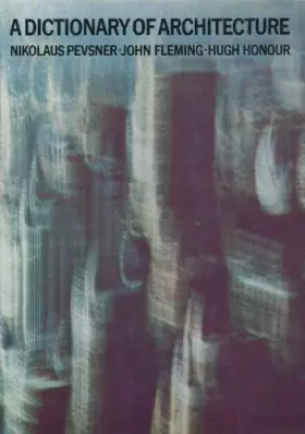 Couverture du produit · Dictionary of Architecture