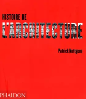 Couverture du produit · Histoire de l'Architecture
