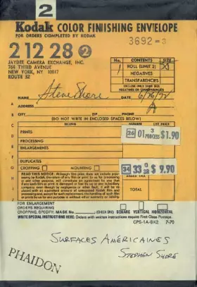 Couverture du produit · Surfaces américaines