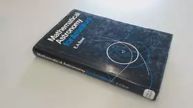 Couverture du produit · Mathematical astronomy for amateurs,