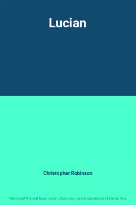 Couverture du produit · Lucian