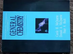 Couverture du produit · Sg/SM T/A Gen Chem 3/E: The Ori