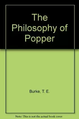 Couverture du produit · The Philosophy of Popper