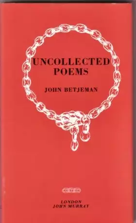 Couverture du produit · Uncollected Poems
