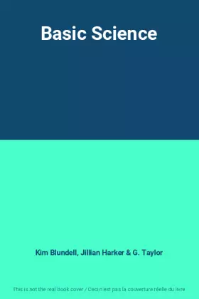 Couverture du produit · Basic Science