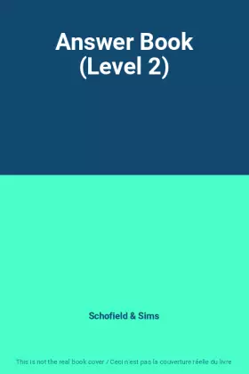 Couverture du produit · Answer Book (Level 2)