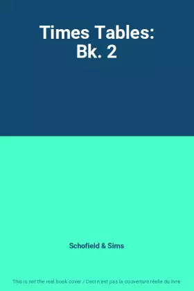 Couverture du produit · Times Tables: Bk. 2