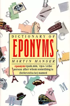 Couverture du produit · Dictionary of Eponyms
