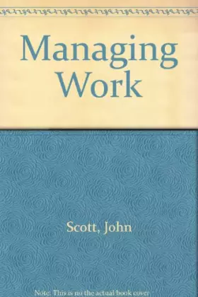 Couverture du produit · Effective Management Skills: Managing Work