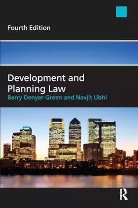 Couverture du produit · Development and Planning Law