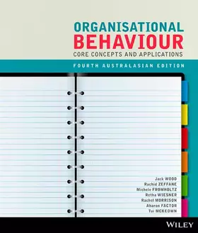 Couverture du produit · Organisational Behaviour: Core Concepts and Applications