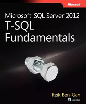 Couverture du produit · Microsoft SQL Server 2012 T-SQL Fundamentals
