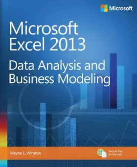 Couverture du produit · Microsoft Excel 2013 Data Analysis and Business Modeling