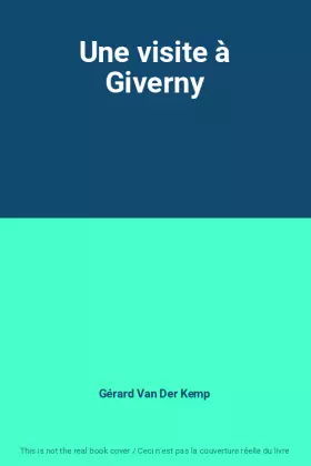 Couverture du produit · Une visite à Giverny
