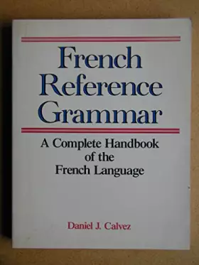 Couverture du produit · French Reference Grammar