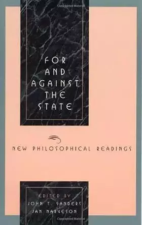 Couverture du produit · For and Against the State: New Philosophical Readings