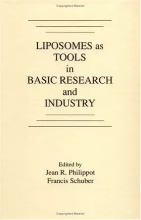 Couverture du produit · Liposomes as Tools in Basic Research and Industry