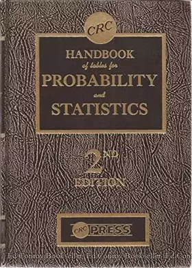 Couverture du produit · CRC Handbook of tables for Probability & Statistics