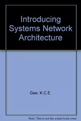 Couverture du produit · Introducing Systems Network Architecture
