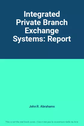 Couverture du produit · Integrated Private Branch Exchange Systems: Report