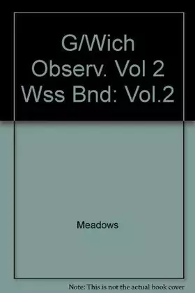 Couverture du produit · G/Wich Observ. Vol 2 Wss Bnd