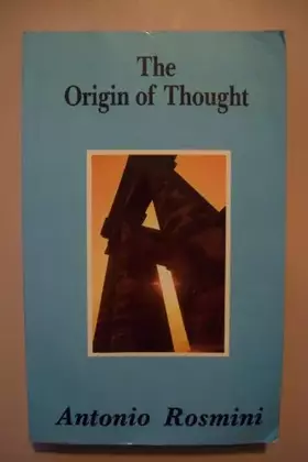 Couverture du produit · Origin of Thought