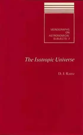 Couverture du produit · The Isotropic Universe,