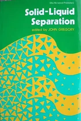 Couverture du produit · Solid-liquid separation