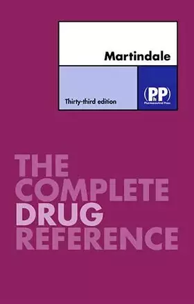 Couverture du produit · Martindale: The Complete Drug Reference